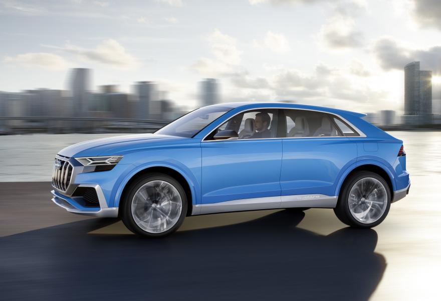 北美國際車展Audi Q8 concept 全球閃耀首演